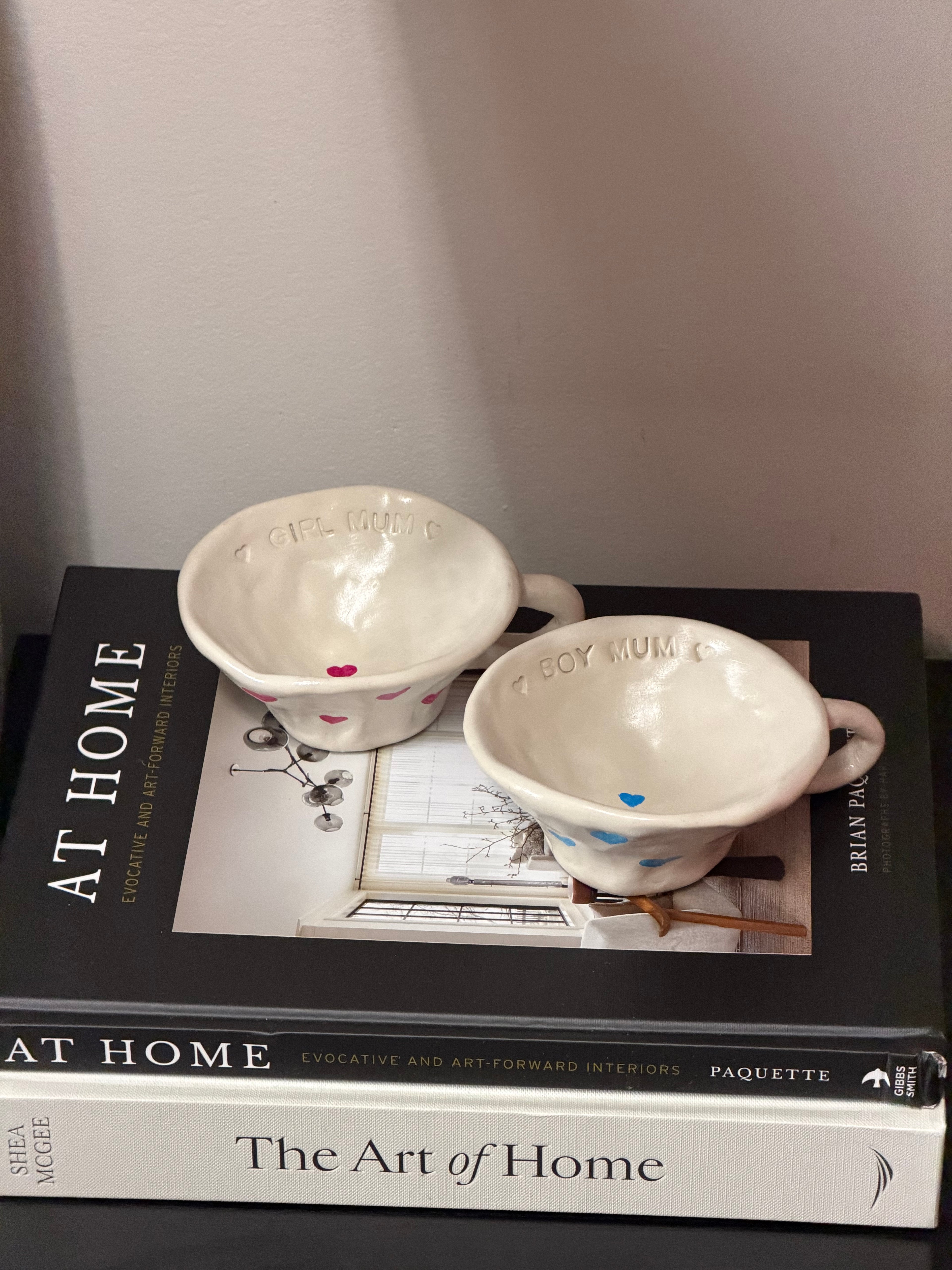 Boy Mum / Girl Mum Mug